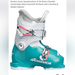 Nordica Junior Speedmachine J2 Ski Boots child size 13